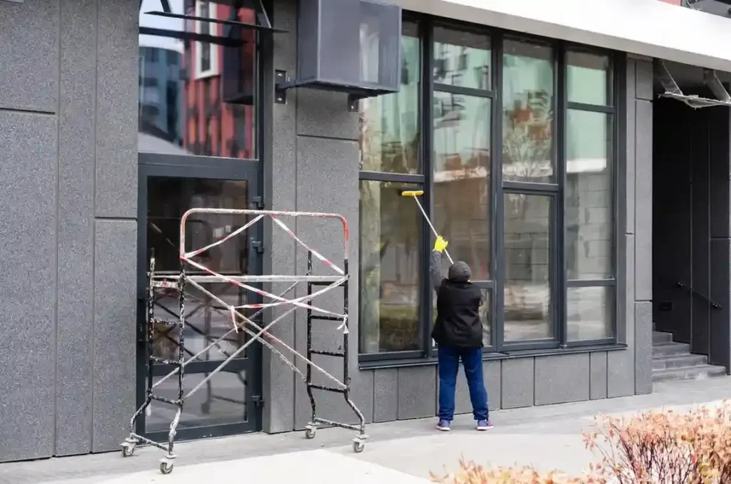 Commercial window cleaning San Clemente