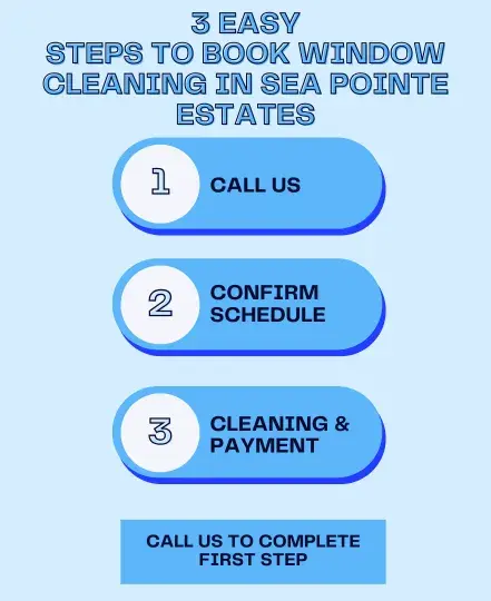 Infographic of Booking Window Cleaning in Sea Pointe Estates Infographic of Booking Window Cleaning in Sea Pointe Estates