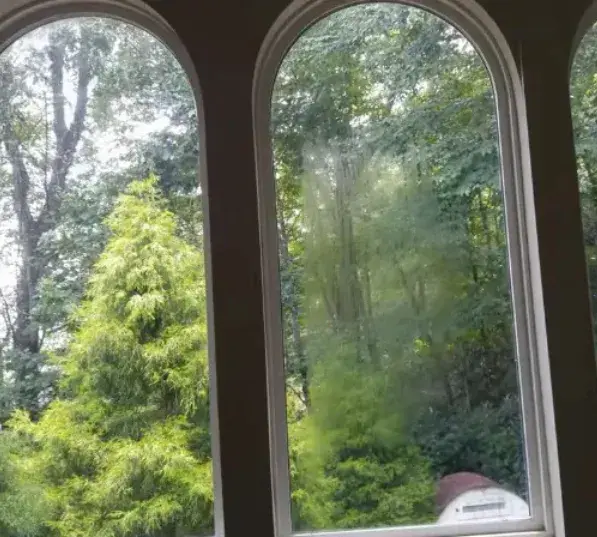A hazy window A hazy window