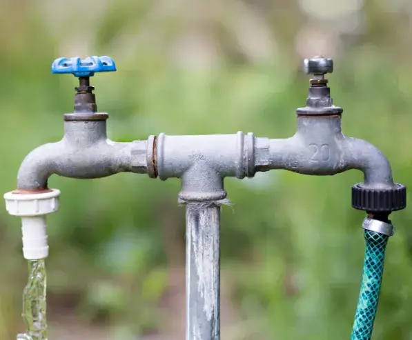 Tap Installed In a Garden Tap Installed In a Garden